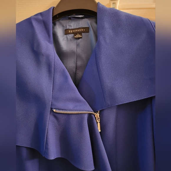 Periphery Roysl Blue Suit , Sz 8 GUC (pants and jacket) - Picture 2 of 2